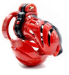 3D chastity lock red PVC in Dubai