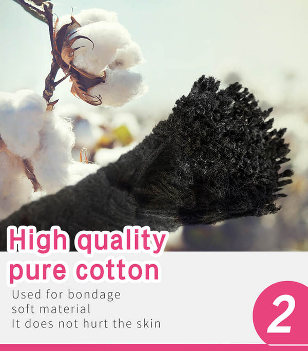 BD Cotton Rope Restraint Set