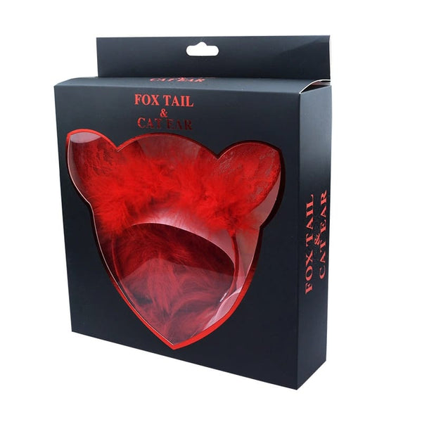 Fox tail anal plug set