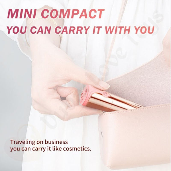 Mini Lipstick Bullet Vibrator for Clitoral Stimulation