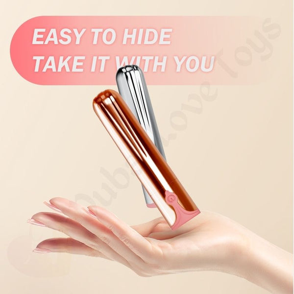 Mini Lipstick Bullet Vibrator for Clitoral Stimulation