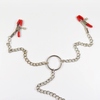 Adjustable Nipple Play Clamps with 80cm Body Chain