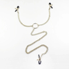 Adjustable Nipple Play Clamps with 80cm Body Chain