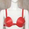 Adjustable Sexy PU Bra: Vegan Leather Lingerie