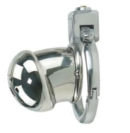 Adjustable steel chastity lock 35mm in Dubai