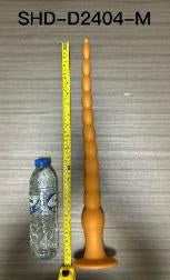 Liquid Silicone Anal Beads - Medium