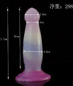 Liquid Silicone Mushroom Shape Anal Plug