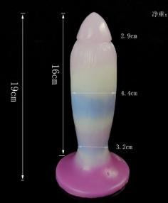 Tapered Liquid Silicone Anal Plug