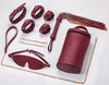 6-Piece Beginner's Bondage Set - Wine Red