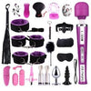 21-Piece BDSM Beginner Set with AV Vibrator