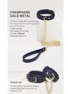 20-Piece BDSM Beginner's Bondage Set - Dark Blue