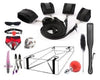 10-Piece BDSM Beginner's Bondage Set - Black