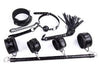 Bondage Full Set with Collar, Whip, Ball Gag & Spreader Bar