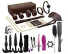 Leather BDSM Bundle Full Set - Brown
