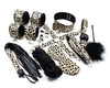 13-Piece Bondage Full Set - Leopard Print