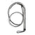 Leather Snake Whip - Black & White, 190cm