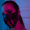 Adjustable Cosplay Fetish Mask - PU & Metal