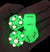 Kinky Play Dice Set - Glow in the Dark