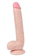 Longer Dildo 26cm - Flesh Medical Hardness PVC