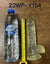 Standard Dildo 18.5cm - Green Transparent TPE