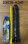 Longer Big Dildo 34cm - Black Medical PVC
