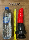 Silicone Dildo 21.8cm - Red Medical Silicone