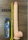 Super Longer Dildo 43cm - Flesh Medical PVC