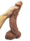 Big Super Soft Dildo 29cm - Flesh Liquid Silicone