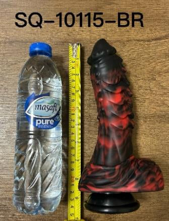 Monster Dildo 23cm - Red Silicone