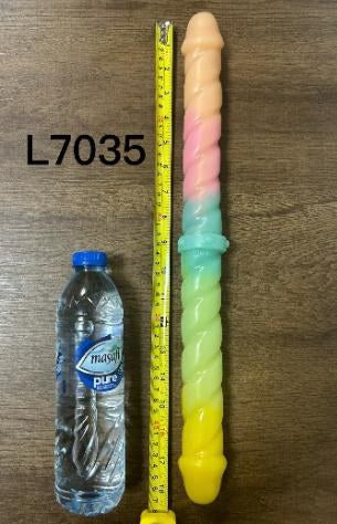 SopSoper Soft Double Head Dildo 47cm Silicone