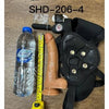Dildo + Bullet Vibrator Strap-On Harness