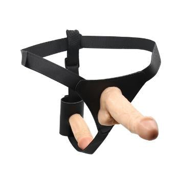 Strap-On Harness with Dildo and Butt Plug