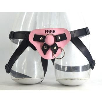 Leather Strap Belt - Pink