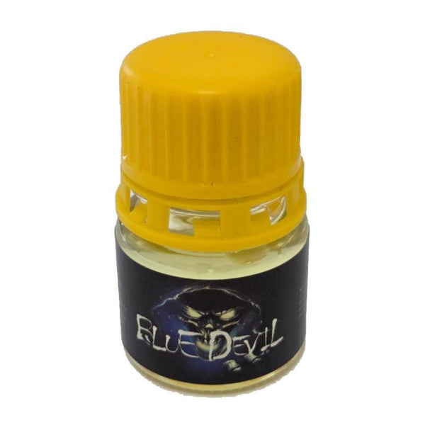 Blue Devil Poppers - Yellow Cap (20ml) bottle available at Dubai Love Toys