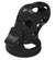 Chastity lock set 4 rings black in Dubai
