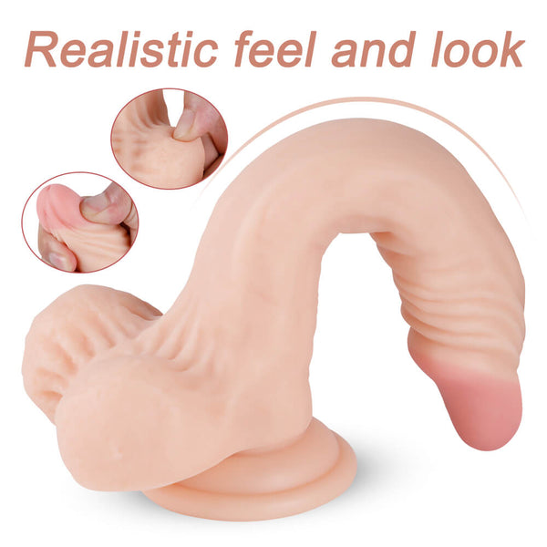 PVC Dildos Vibrators 20 frequency