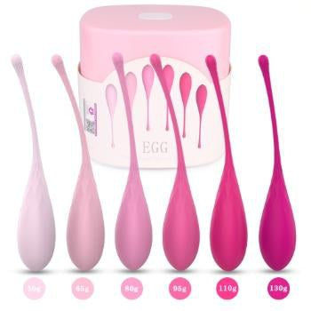 Kegel ball set 6 progressive weights in Dubai