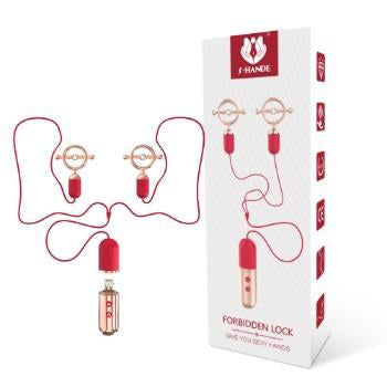 Forbidden Lock nipple clamp retail box Dubai