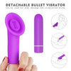 Glory licking vibrator with detachable bullet in the UAE