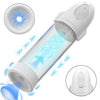 Goblet of Fire electric penis pump in Dubai with vibration and suction, white