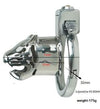 Heavy chastity lock detail UAE
