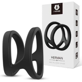 Herman double cock ring detail UAE