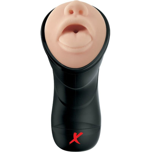 REALISTIC DEEP THROAT STROKER WITH VIBRATION