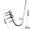 Stainless steel anal hook three ball UAE