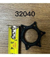 Black nubbed cock ring 52mm UAE