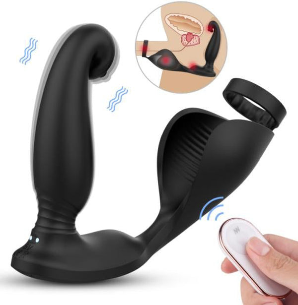 Raptor-RCT prostate massager with cock ring in Dubai