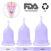 Rehanna menstrual cups 3 sizes FDA in the UAE