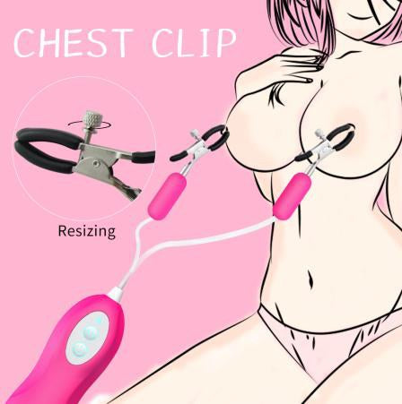 Ricecake nipple vibrator with chest clip in Dubai