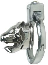 Compact steel chastity lock 32mm in the UAE