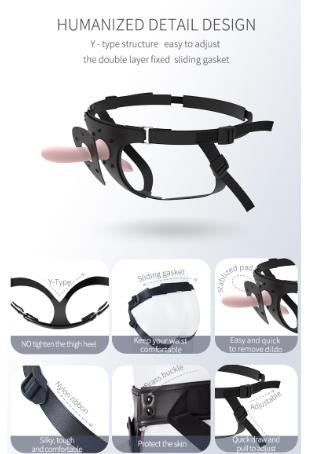 Wearable strap-on pants with dildo UAE